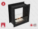 Встроенный биокамин Lux Fire Сквозной 610 М