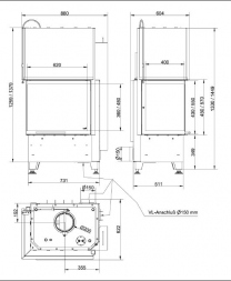Топка Hark Radiante 550/57 H WW ECOplus