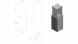 Нагреватель газовый PATIO/G31/37MBAR/S - сталь, пульт