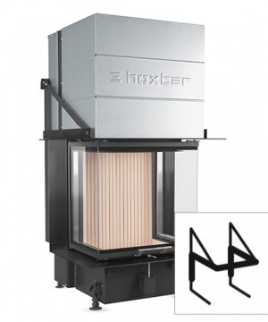 Каминная топка Hoxter UKA 35/60/35/50Sh Монтажная конструкция с рамкой 5-и сторонней