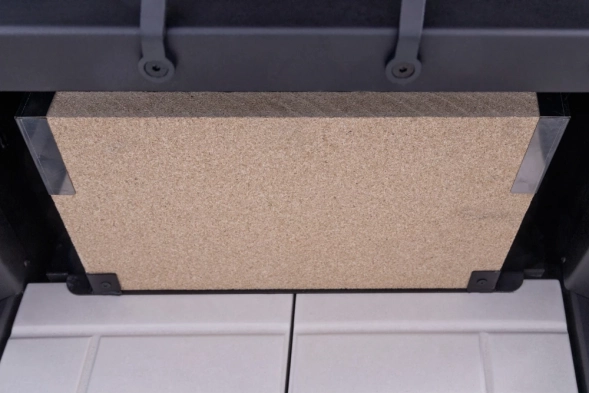 Каминная топка Экокамин ДЕЛЬТА 800 три стекла принтинг