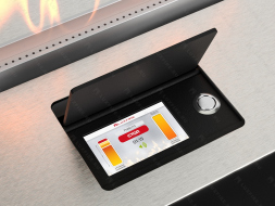 Автоматический биокамин Lux Fire Smart Flame 600 RC INOX