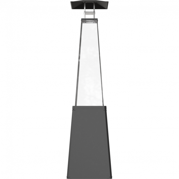 НАГРЕВАТЕЛЬ ДЛЯ УЛИЦЫ НА ГАЗУ UMBRELLA/BS/C/G31/37MBAR/S/ZE - без стоек, черный, с газовым оборудованием