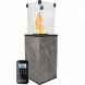 Нагреватель газовый PATIO/MINI/G31/37MBAR/Q/N/P/G - NATURALI PIETRA GREY, пульт