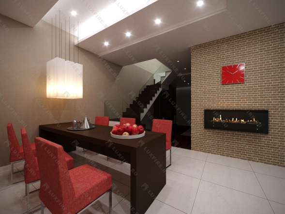 Настенный биокамин Lux Fire &amp;quot;Премьера&amp;quot; 1200