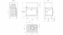 Топка ZUZIA/ECO/L/BS/DECO