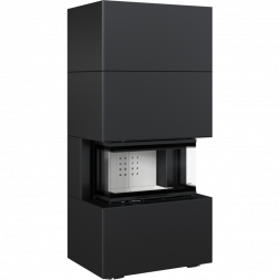 Каминокомплект Home Easy Box с топкой NBC (В корпусе черного цвета, с доводчиком)